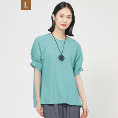 【Ｌ】【ウォッシャブル】トリコットプルオーバーカットソー（Ｕ３Ｐ１２５６２＿＿）