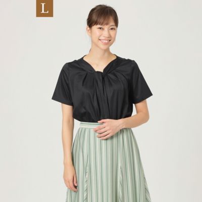 【Ｌ】【ウォッシャブル】セルロースコットンプルオーバーカットソー（Ｕ３Ｐ１３１４７＿＿）