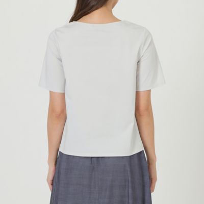 【Ｌ】【ウォッシャブル】【接触冷感】【吸水速乾】【ＵＶ対策】プレーティング天竺プルオーバーカットソー（Ｕ３Ｐ３２１６１＿＿）