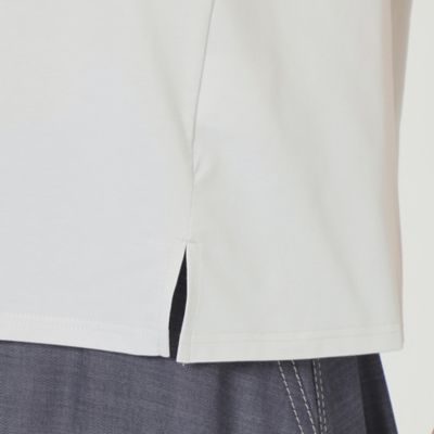 【Ｌ】【ウォッシャブル】【接触冷感】【吸水速乾】【ＵＶ対策】プレーティング天竺プルオーバーカットソー（Ｕ３Ｐ３２１６１＿＿）