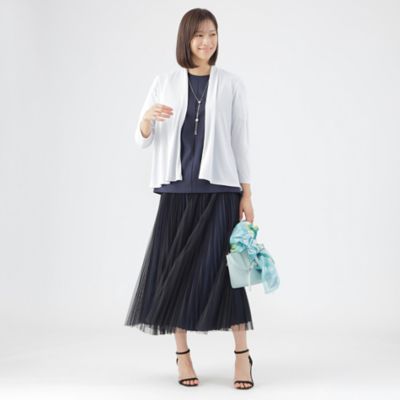 【Ｌ】【ＵＶ対策】【吸水速乾】【防しわ】【ウォッシャブル】オールマイティージャージカーディガン（Ｕ３Ｐ５４３５５＿＿）