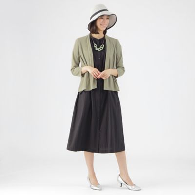 【Ｌ】【ＵＶ対策】【吸水速乾】【防しわ】【ウォッシャブル】オールマイティージャージカーディガン（Ｕ３Ｐ５４３５５＿＿）