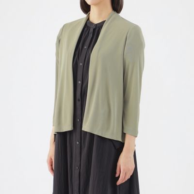 【Ｌ】【ＵＶ対策】【吸水速乾】【防しわ】【ウォッシャブル】オールマイティージャージカーディガン（Ｕ３Ｐ５４３５５＿＿）