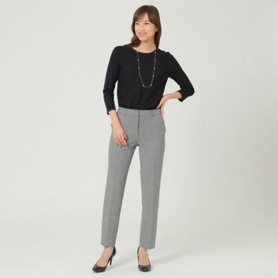 【Ｌ】【ウォッシャブル】【ＳＡＮＹＯ　ＰＡＮＴＳ　ＬＡＢ．】ドビーストレッチパンツ（Ｕ３Ｒ０１１０２＿＿）
