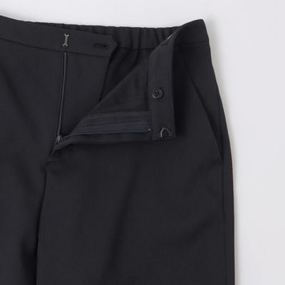 【Ｌ】【ウォッシャブル】フルダルストレッチツイルワイドストレートパンツ（Ｕ３Ｒ０３５２１＿＿）