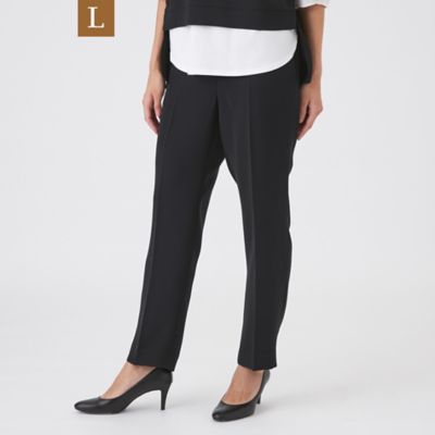 【送料無料】TRANSWORK L (Women/大きいサイズ)/トランスワークL【ウォッシャブル/吸水速乾/接触冷感/UV/防シワ】ドライダブルクロスパンツ(U3R03613__) アオ28L パンツ・ズボン【三越伊勢丹/公式】