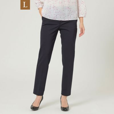 【Ｌ】【セットアップ対応】【美シリーズ】【ウォッシャブル】【ＳＡＮＹＯ　ＰＡＮＴＳ　ＬＡＢ．】トリアセスヴィンツイルパンツ（Ｕ３Ｒ０５１０１