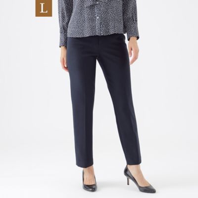 【SALE】【送料無料】TRANSWORK L (Women/大きいサイズ)/トランスワークL ピーチツイルテーパードパンツ(U3R06447__) アオ パンツ・ズボン【三越伊勢丹/公式】