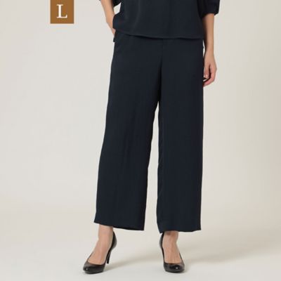 【Ｌ】【セットアップ対応】【ウォッシャブル】トリアセツイルパンツ（Ｕ３Ｒ０９１３６＿＿）