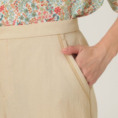【Ｌ】【セットアップ対応】【ウォッシャブル】トリアセツイルパンツ（Ｕ３Ｒ０９１３６＿＿）