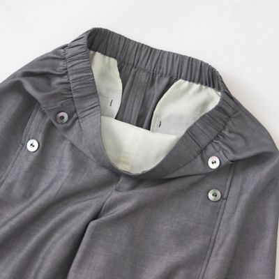 【Ｌ】【ウォッシャブル】シャルマンダンガリーガウチョパンツ（Ｕ３Ｒ１５５７３＿＿）