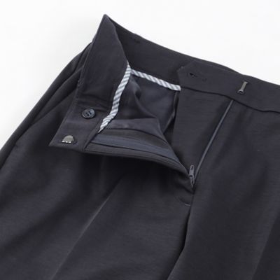 【Ｌ】【美シリーズ】【セットアップ対応】【ウォッシャブル】トリアセスビンポンチパンツ（Ｕ３Ｒ２２３１０＿＿）