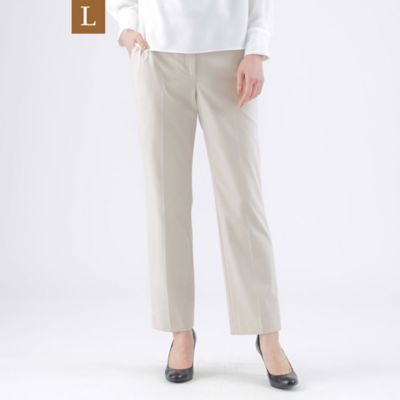 【Ｌ】【美シリーズ】【セットアップ対応】【ウォッシャブル】トリアセスビンポンチパンツ（Ｕ３Ｒ２２３１０＿＿）