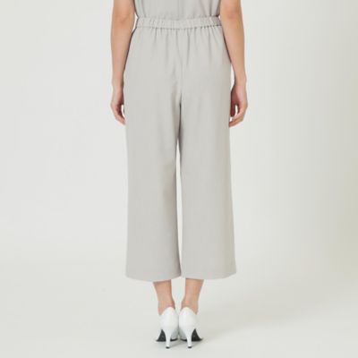 【Ｌ】【８０周年記念アイテム】【ウォッシャブル】【接触冷感】【セットアップ対応】ドライ２ＷＡＹストレッチツイルワイドパンツ（Ｕ３Ｒ３６１６２