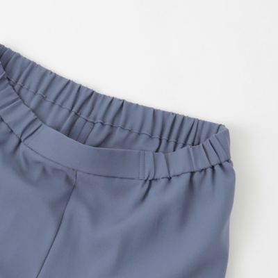 【Ｌ】【接触冷感】【ウォッシャブル】ノルディスバックサテンワイドシルエットパンツ（Ｕ３Ｒ７７３７１＿＿）
