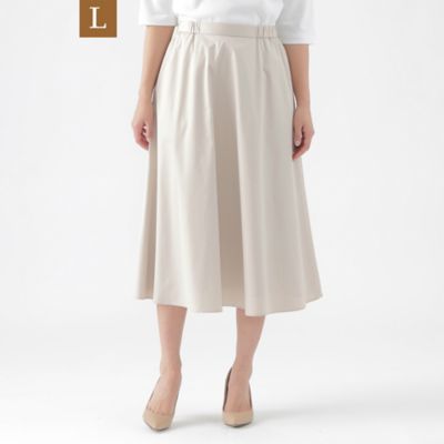 TRANSWORK L (Women/大きいサイズ)/トランスワークＬ 【Ｌ】【ウォッシャブル】【セットアップ対応】ストレッチタフタスカート（Ｕ３Ｓ０２５１２＿＿）