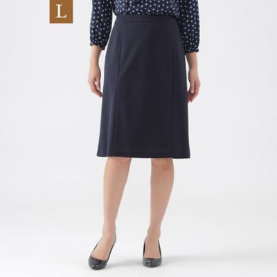 【SALE】【送料無料】TRANSWORK L (Women/大きいサイズ)/トランスワークL トリアセスビンモクロディスカート(U3S04509__) アオ28L 【三越伊勢丹/公式】