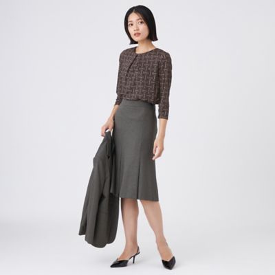 極美品✨ 23区 ウォッシャブル スーツ スカート セットアップ 44 15号 141360004003-1.jpg