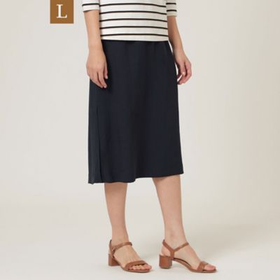 【Ｌ】【セットアップ対応】【ウォッシャブル】トリアセツイルスカート（Ｕ３Ｓ１０１３６＿＿）