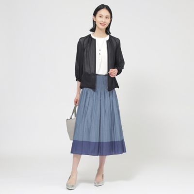 【Ｌ】【ウォッシャブル】リバーシブルスカート（Ｕ３Ｓ１２５５９＿＿）