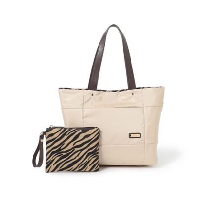 ＜EVEX by KRIZIA (Women)＞パッチワークリバーシブルトートバッグ（Ｕ５１７８１３５＿＿）