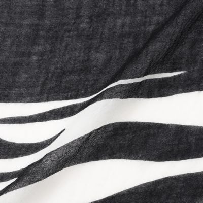 【ウォッシャブル】エアリーウールゼブラストール（Ｕ５７５１２７１＿＿）