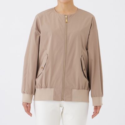 エムズグレイシー　ブルゾン はっ水・マシンウォッシャブル】グレイスメモリーノーカラー