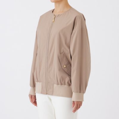 ☆最終価格☆新品☆アンクレイブ☆ウォッシャブルダブルクロス ブルゾン 1 はっ水・マシンウォッシャブル】グレイスメモリーノーカラー