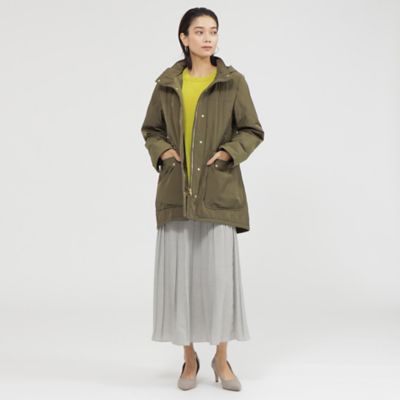 ＊ＳＴＯＲＹ掲載＊【カタログ掲載品】【ウォッシャブル】【吸湿発熱】【消臭】ストレッチタフタキルティングコート（Ｕ５Ａ０４４３９＿＿）