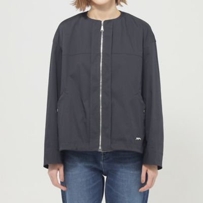 【ウォッシャブル】【はっ水】【花粉対策】【防しわ】【ＵＶカット】ポランタフタノーカラーブルゾン（Ｕ５Ａ０５５１１＿＿）