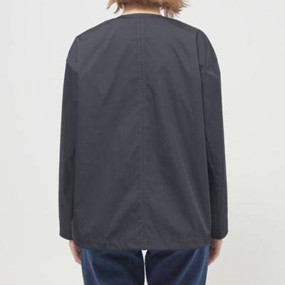 【ウォッシャブル】【はっ水】【花粉対策】【防しわ】【ＵＶカット】ポランタフタノーカラーブルゾン（Ｕ５Ａ０５５１１＿＿）