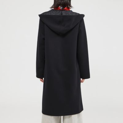 ＊ＳＴＯＲＹ掲載＊【カタログ掲載品】【ウォッシャブル】【リバーシブル】レオパードダンボールフーデットコーディガン（Ｕ５Ａ０６４４１＿＿）