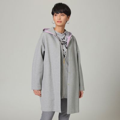 ＜EVEX by KRIZIA (Women)＞【ウォッシャブル】カラーリバーダンボールノーカラーコート（Ｕ５Ａ５０１０１＿＿）