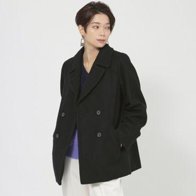 23AW＊Wings掲載＊ウールビーバーピーコート