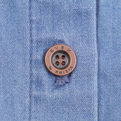 カタログ掲載品】【ウォッシャブル】ソフトデニムシャツ