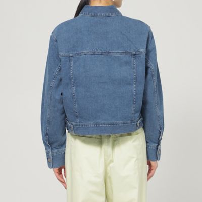 ウォッシャブル】ストレッチデニムジャケット