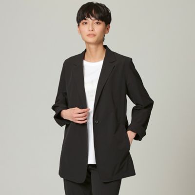 ＜EVEX by KRIZIA (Women)＞【ウォッシャブル】【はっ水】【ＵＶ対策】テックスブリッドテーラードジャケット（Ｕ５Ｅ０３１４２＿＿）