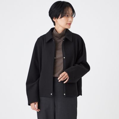 ＜EVEX by KRIZIA (Women)＞【カタログ掲載】【ウォッシャブル】ウールライクジャージ―ブルゾン（Ｕ５Ｅ０３６４７＿＿）