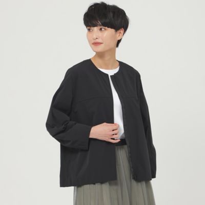 ＜EVEX by KRIZIA (Women)＞【ＵＶ対策】【防しわ】【ウォッシャブル】マイクロリップショートブルゾン（Ｕ５Ｅ０５３４１＿＿）