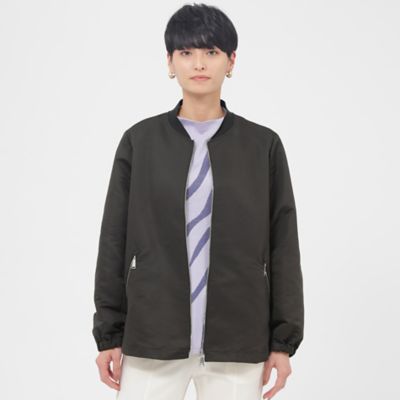 ＜EVEX by KRIZIA (Women)＞【はっ水】【ウォッシャブル】メモリータフタフライトジャケット（Ｕ５Ｅ５３２８９＿＿）