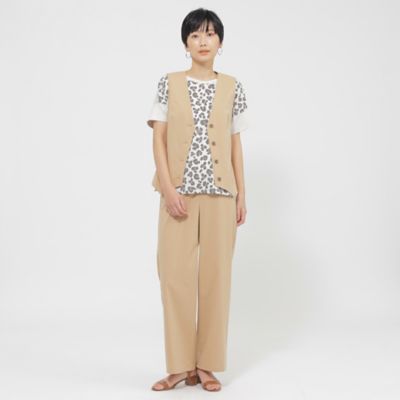 シーニュバルーンジレ美品 BOUTIQUE JUNKO ダンボールニットフェンシングジレ ブティック