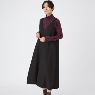 ＜EVEX by KRIZIA (Women)＞【カタログ掲載】【マシンウォッシャブル】シャークツイードジャンパースカート（Ｕ５Ｊ０３６８８＿＿）