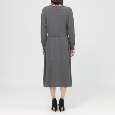 新品　ベルト付きニットワンピース ベルト付きニットワンピース - ブラック | ZARA Japan / 日本