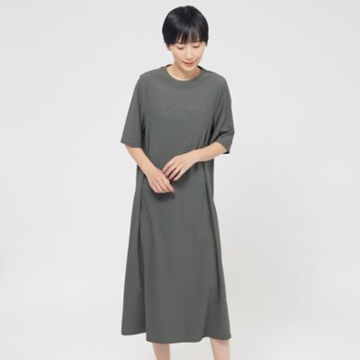 ＜EVEX by KRIZIA (Women)＞【接触冷感】【ＵＶカット】【ウォッシャブル】メリルハイテンションＴシャツワンピース（Ｕ５Ｊ０４５７８＿＿）