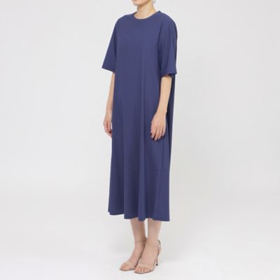 【接触冷感】【ＵＶカット】【ウォッシャブル】メリルハイテンションＴシャツワンピース（Ｕ５Ｊ０４５７８＿＿）