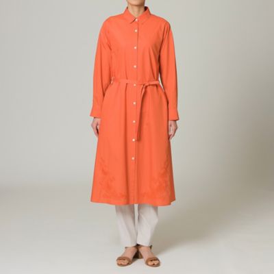 EVEX by KRIZIA ブロードエンブロイダリーシャツ