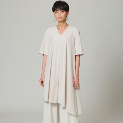 ＜EVEX by KRIZIA (Women)＞＊Ｗｉｎｇｓ掲載＊【接触冷感】【ウォッシャブル】ハイゲージメリルハイテンションチュニックドレス（Ｕ５Ｊ６４１６１＿＿）