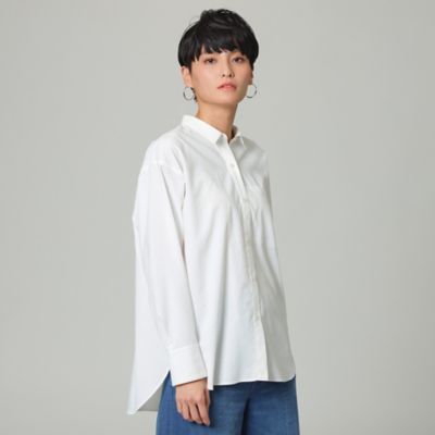 ＜EVEX by KRIZIA (Women)＞◆◆【ウォッシャブル】【吸水速乾】ソフトタイプライターシャツ（Ｕ５Ｍ０３１０３＿＿）