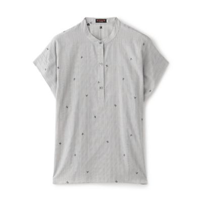 ＜EVEX by KRIZIA (Women)＞【マシンウォッシャブル】ストライプジャカードプルオーバーブラウス（Ｕ５Ｍ０４６１９＿＿）