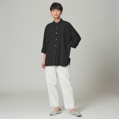 【接触冷感】【吸水速乾】【ウォッシャブル】スーパードライツイルシャツ（Ｕ５Ｍ０５１５３＿＿）